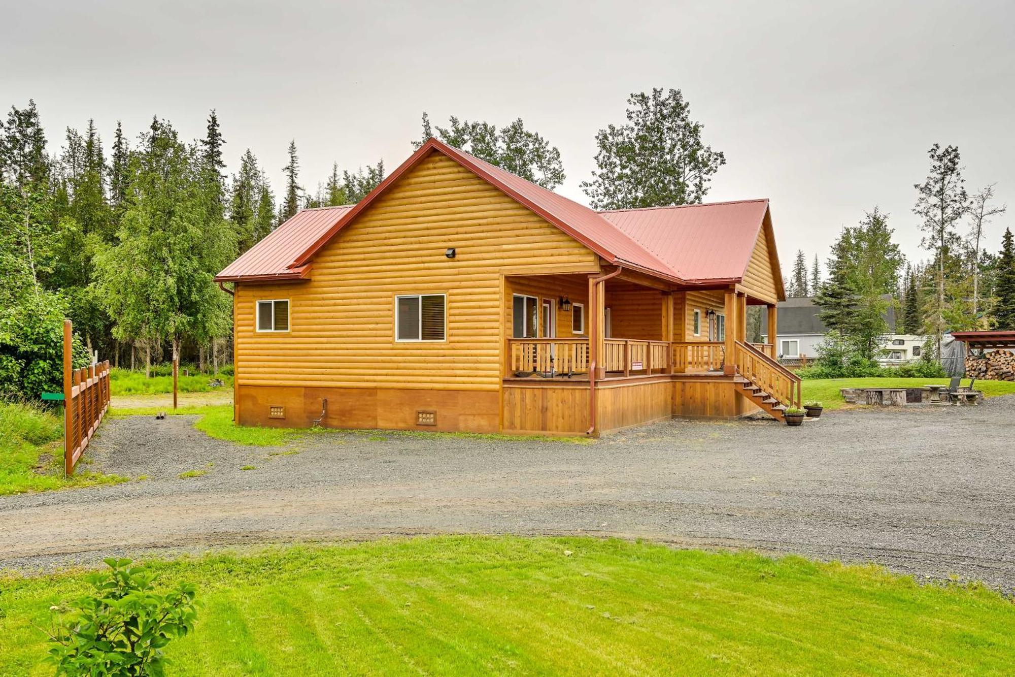 Fishermans Cabin In Soldotna Near Kenai River! Eksteriør billede
