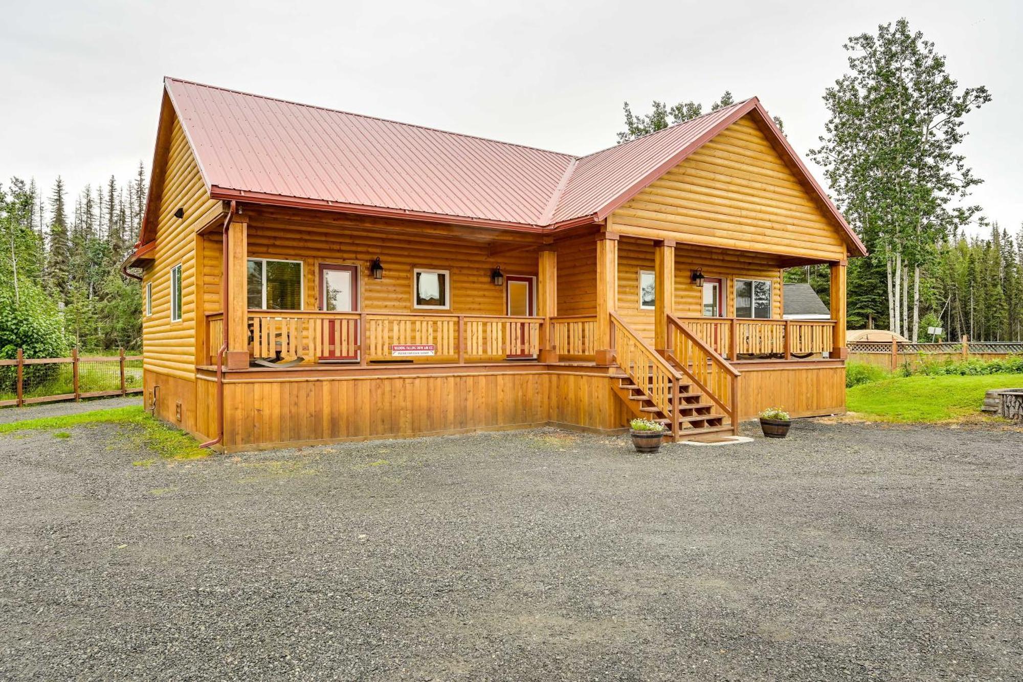 Fishermans Cabin In Soldotna Near Kenai River! Eksteriør billede