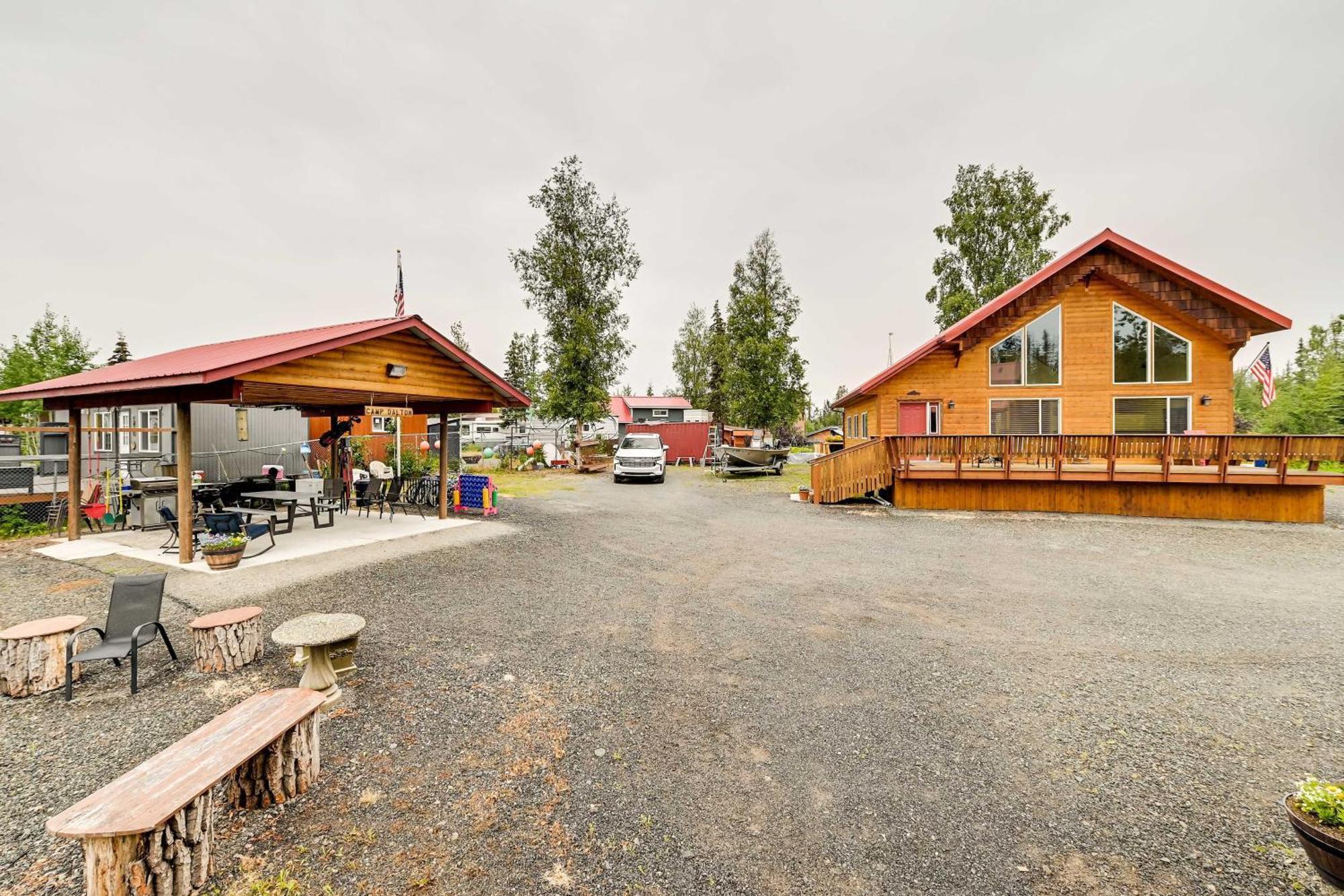Fishermans Cabin In Soldotna Near Kenai River! Eksteriør billede